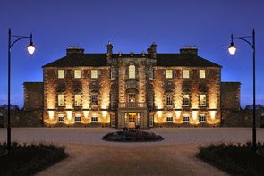 Photo of the exterior of Archerfield House near North Berwick